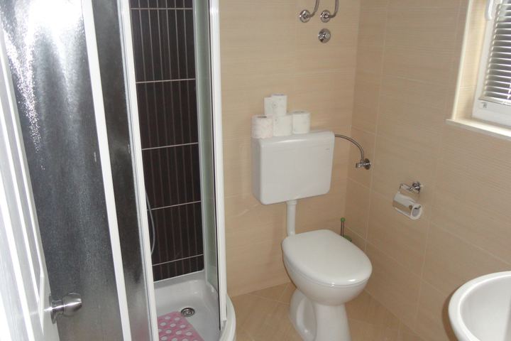 kupaonica u apartmanu ines makarska